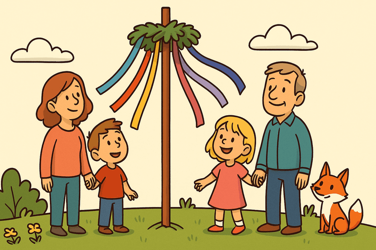 Warum wir einen Maibaum aufstellen