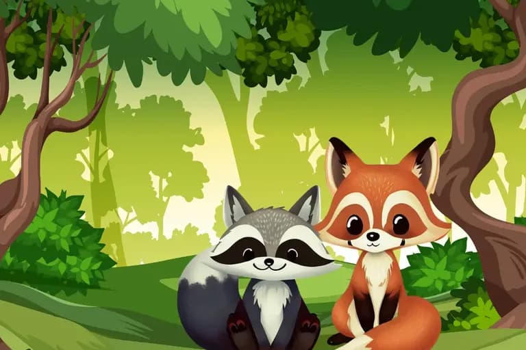 Waschbär Django entdeckt die Welt