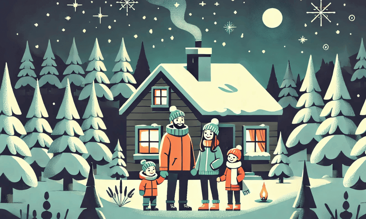 Winterurlaub in den Bergen
