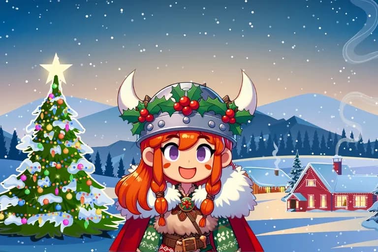 Astrids magische Weihnacht – ein Wikingermärchen