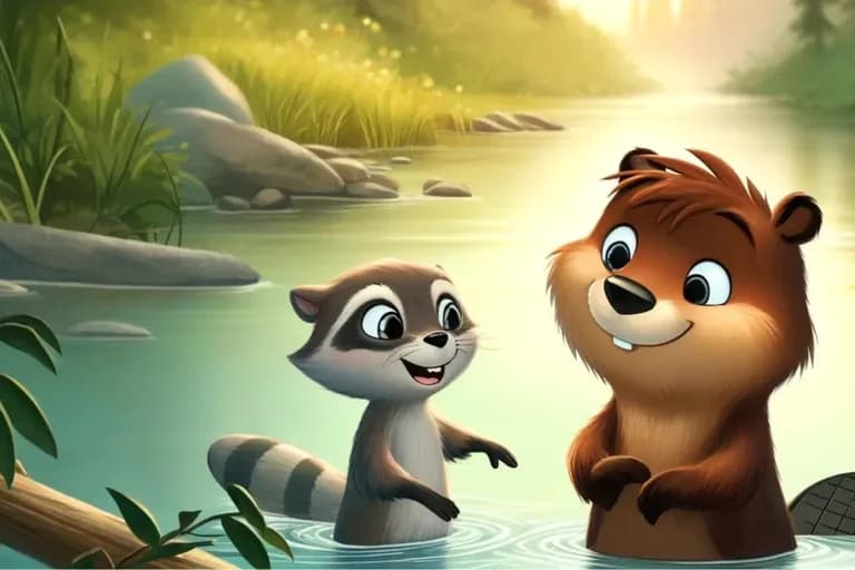Benni, der Biber, der das Wasser fürchtete