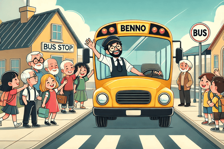 Benno, der freundliche Busfahrer