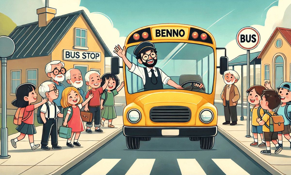 Benno, der freundliche Busfahrer