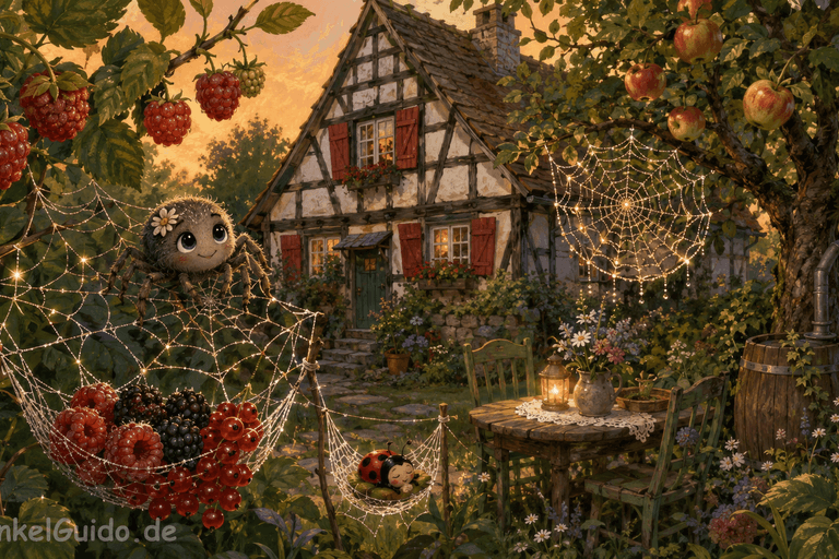 Spinne Berta-Kunigunde & die vielen Netze