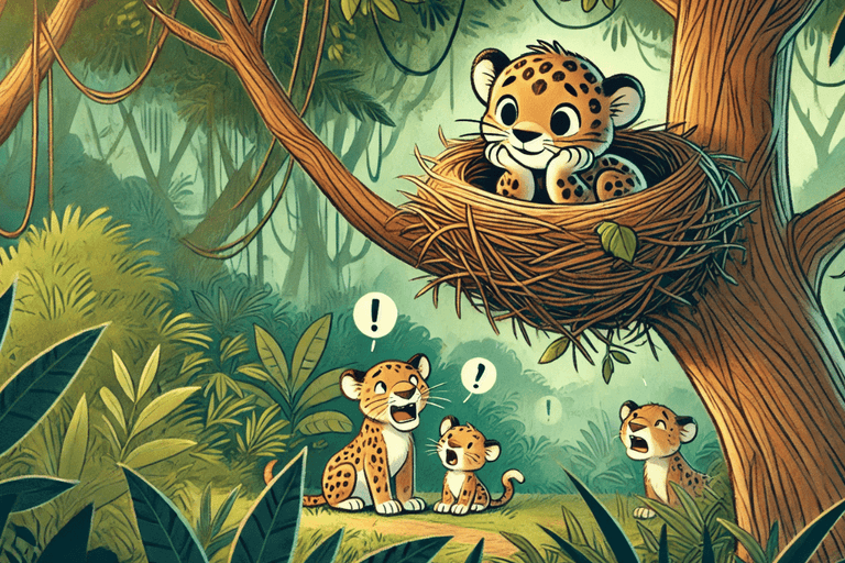 Billy der kleine Leopard & das geheime Versteck