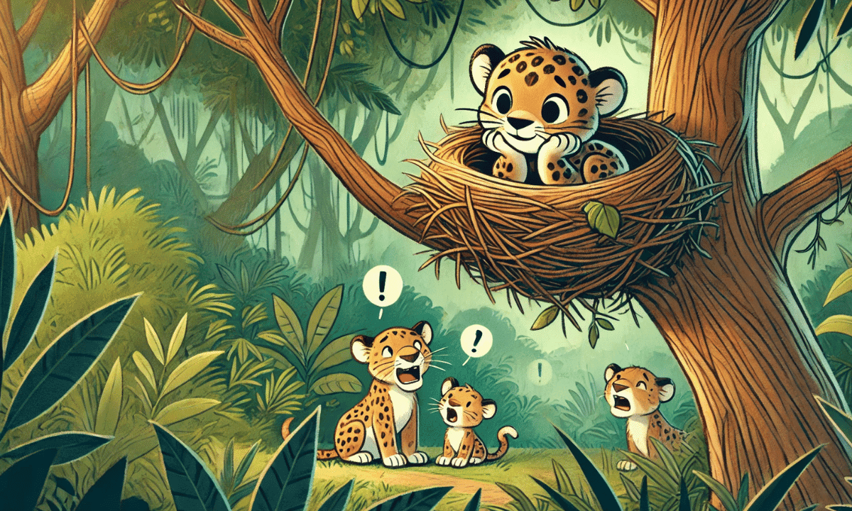 Billy der kleine Leopard & das geheime Versteck