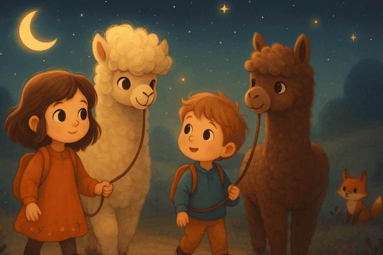 Clara, Emil & das Geheimnis der flauschigen Alpakas