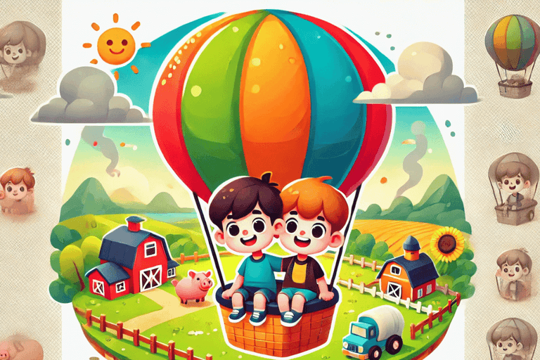 Das Ballonabenteuer von Tim & Ben