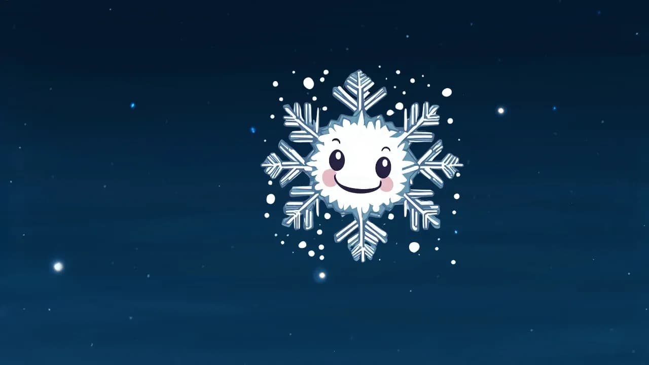 Der erste Schnee des Jahres