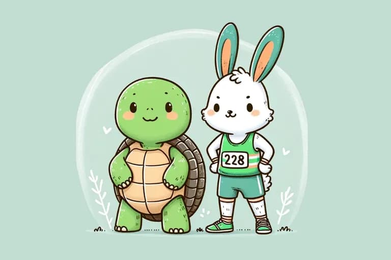 Der Hase & die Schildkröte