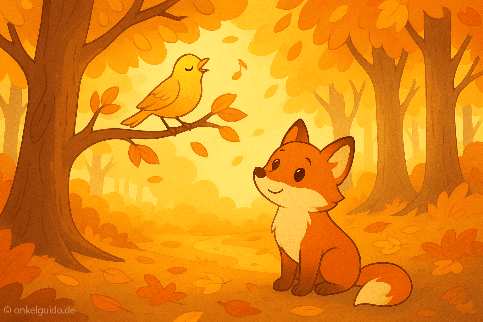 Der kleine Fuchs & das Lied des Herbstwaldes