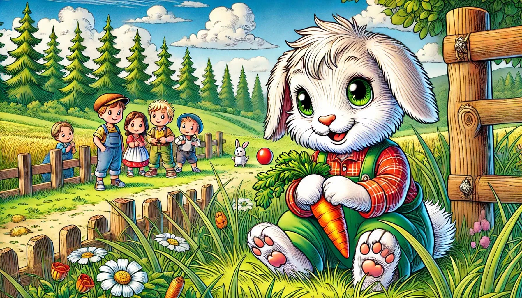 Der kleine Hase Fritzchen & seine neuen Freunde