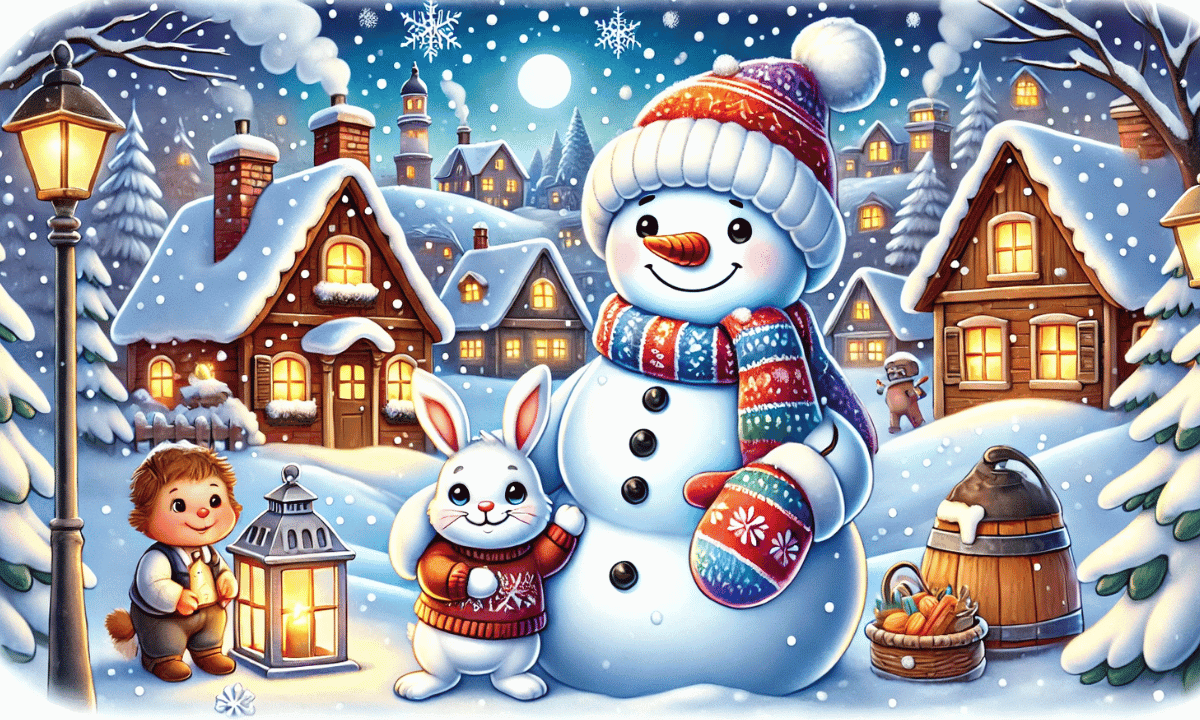 Der kleine Schneemann & der verlorene Handschuh