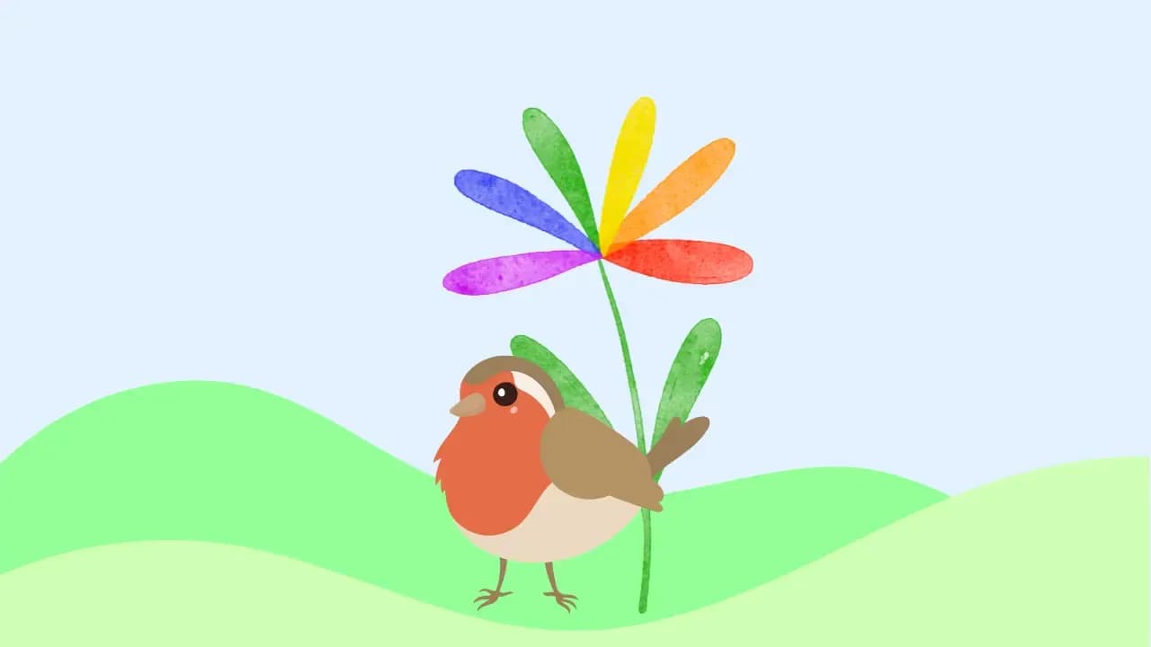 Der kleine Vogel Robin & das Weihnachtsgeschenk