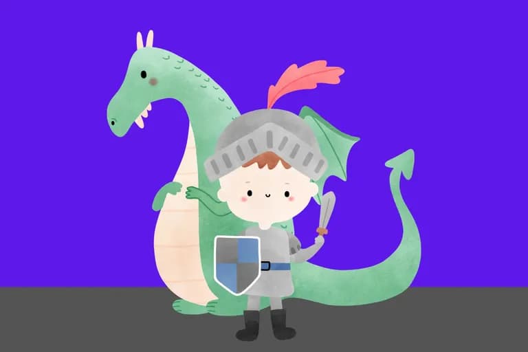 Der tapfere Ritter Leon & der ängstliche Drache
