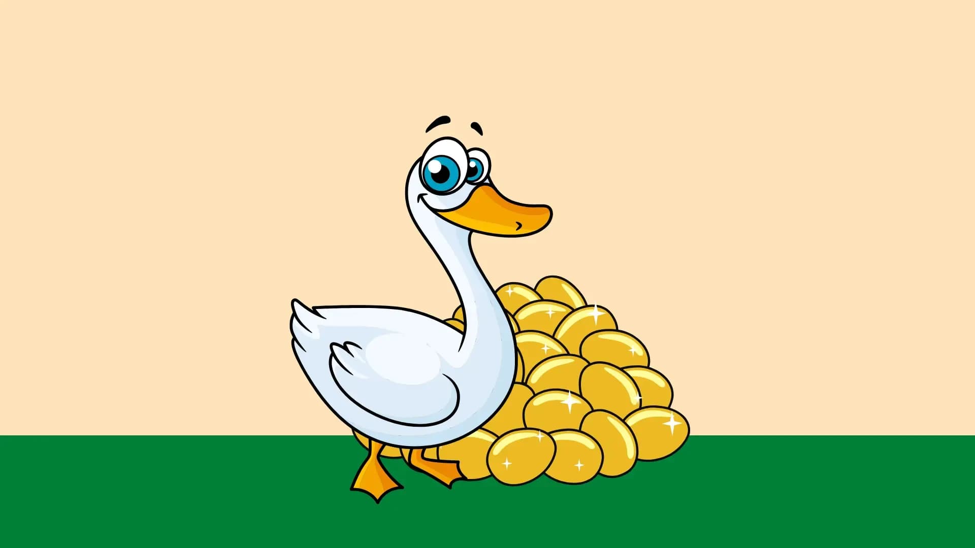 Die Gans, die goldene Eier legt
