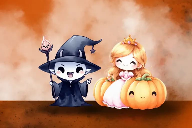 Die Halloween-Prinzessin & der böse Zauberer