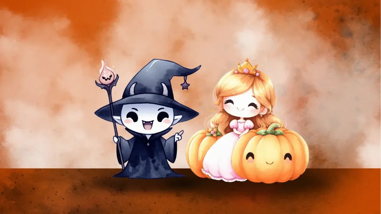 Die Halloween-Prinzessin & der böse Zauberer