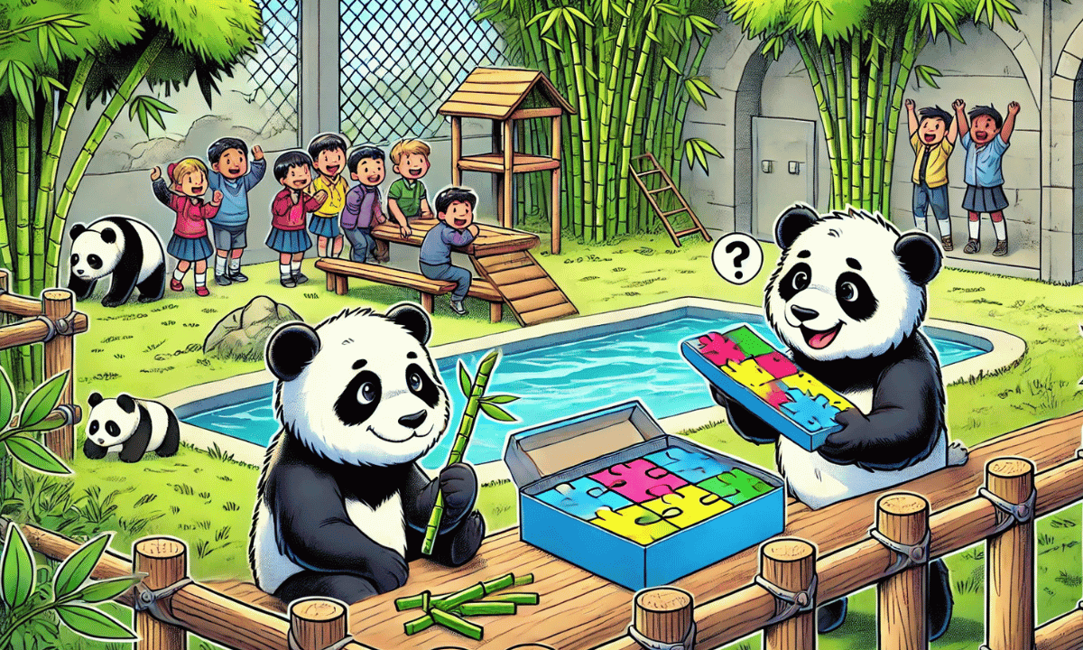 Die Pandabären Knut & Kurt – Ein aufregender Tag im Zoo