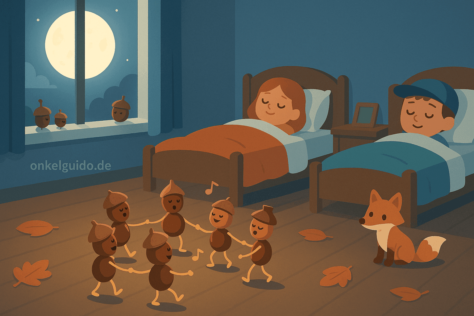 Die singenden Kastanienmännchen