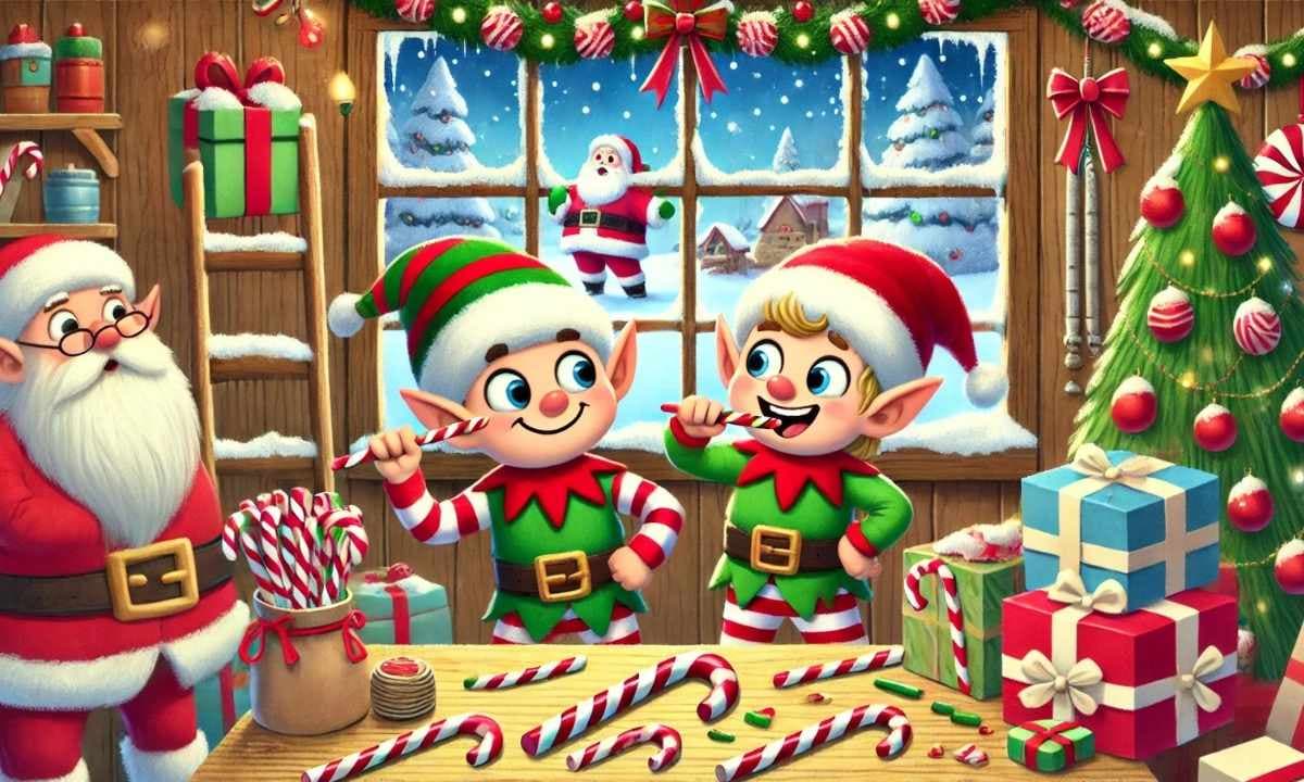 Die Streiche der Weihnachtswichtel