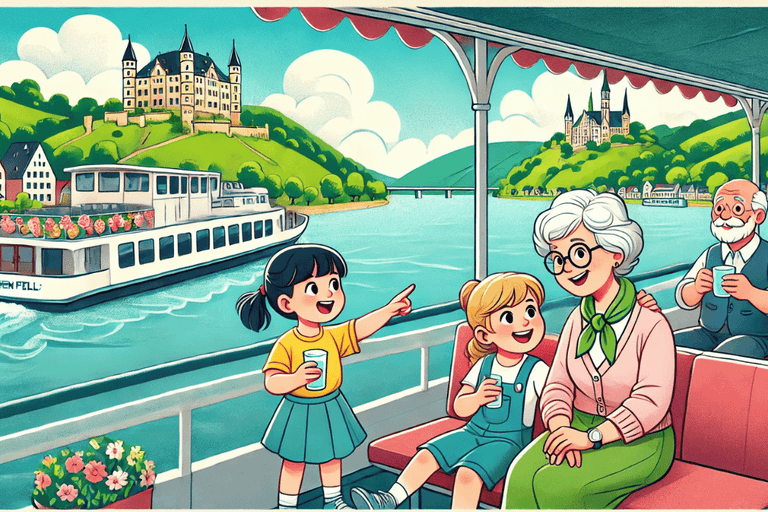 Die wackelige Reise. Oma, das Boot & der Drachenfels