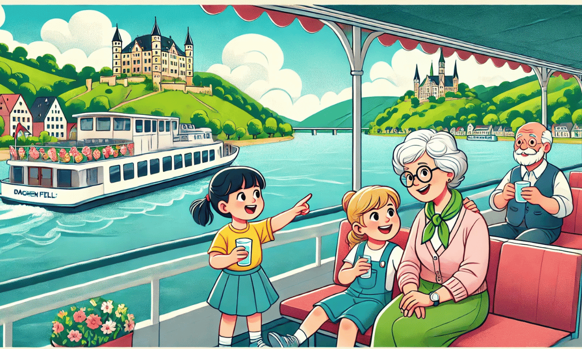 Die wackelige Reise. Oma, das Boot & der Drachenfels