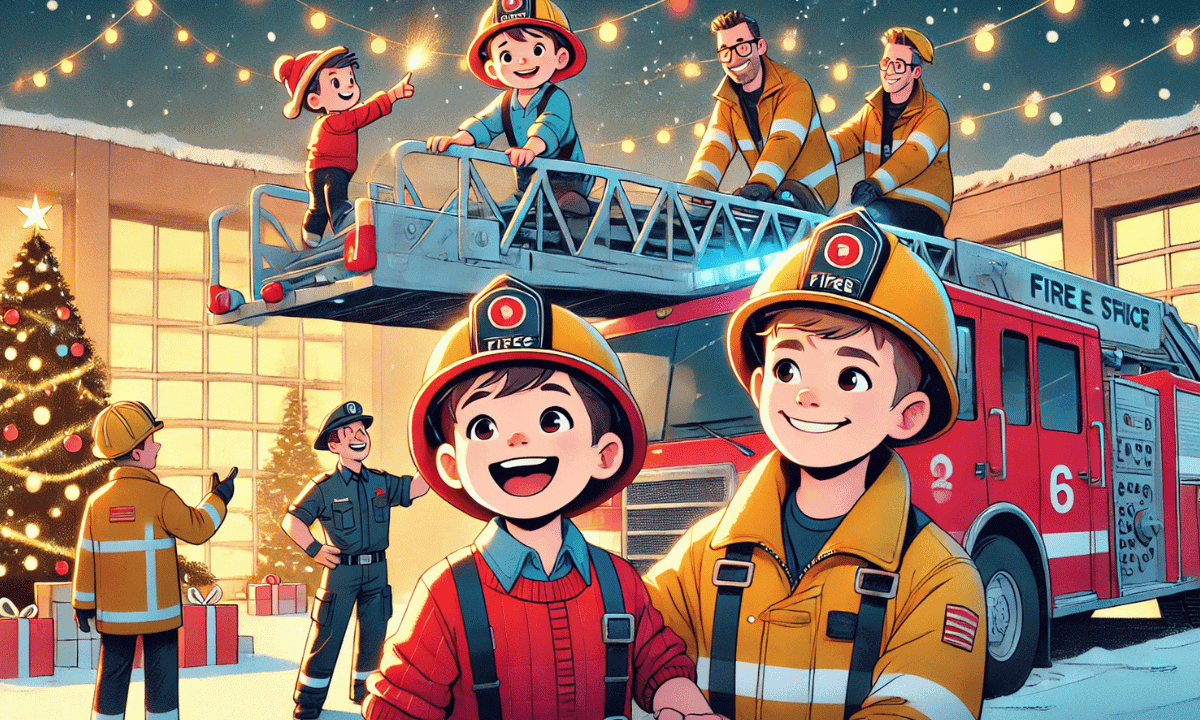 Die Weihnachtsfeuerwehr: Paul & Sascha auf großer Tour
