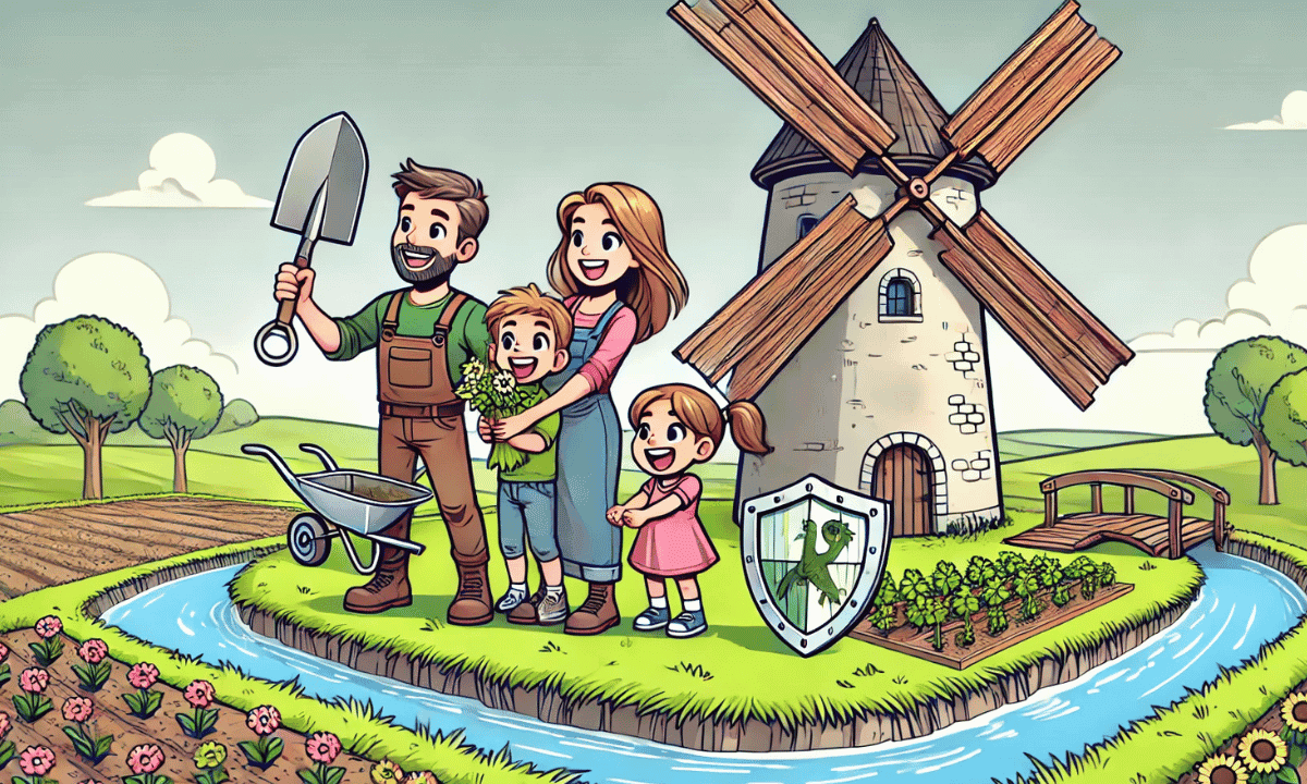 Die Windmühlen-Ritterfamilie