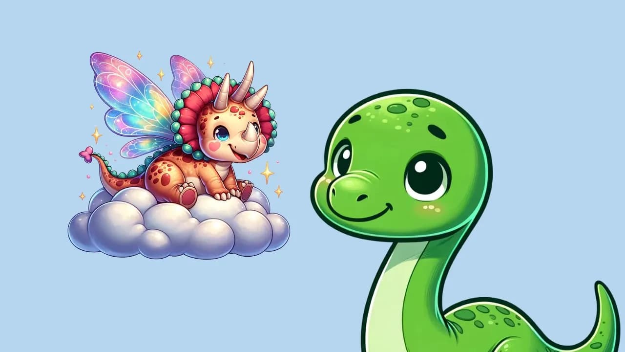 Der kleine Dino Bronto ist noch nicht müde