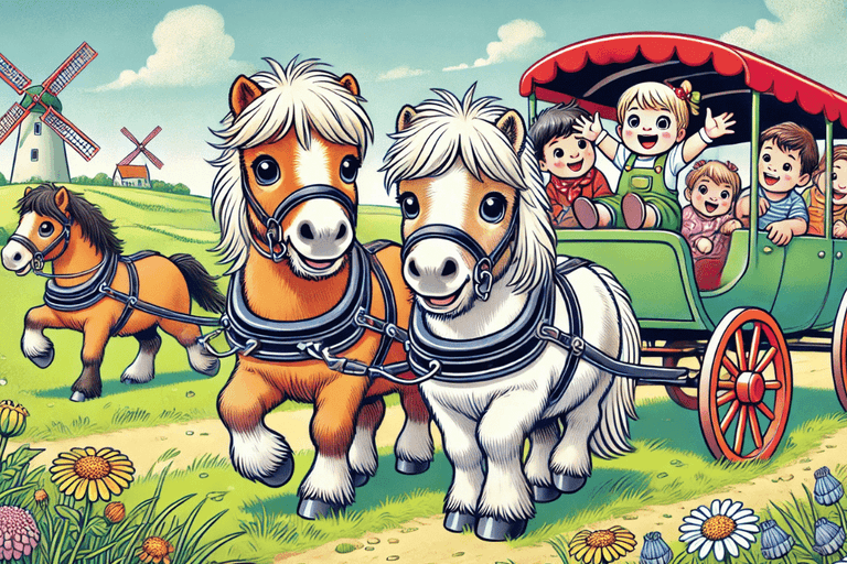 Elfie & Alfie: Die kleinen Kutschpferde von Ostfriesland
