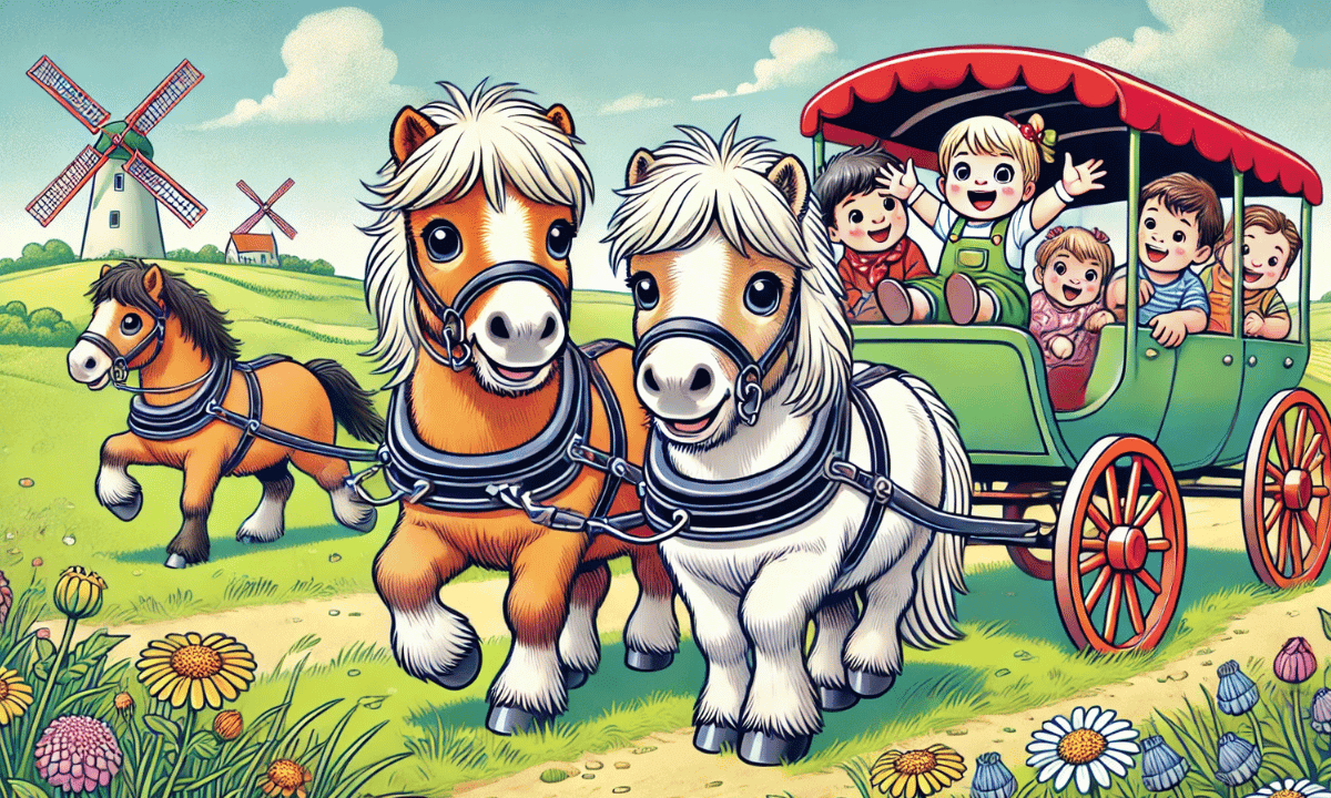 Elfie & Alfie: Die kleinen Kutschpferde von Ostfriesland