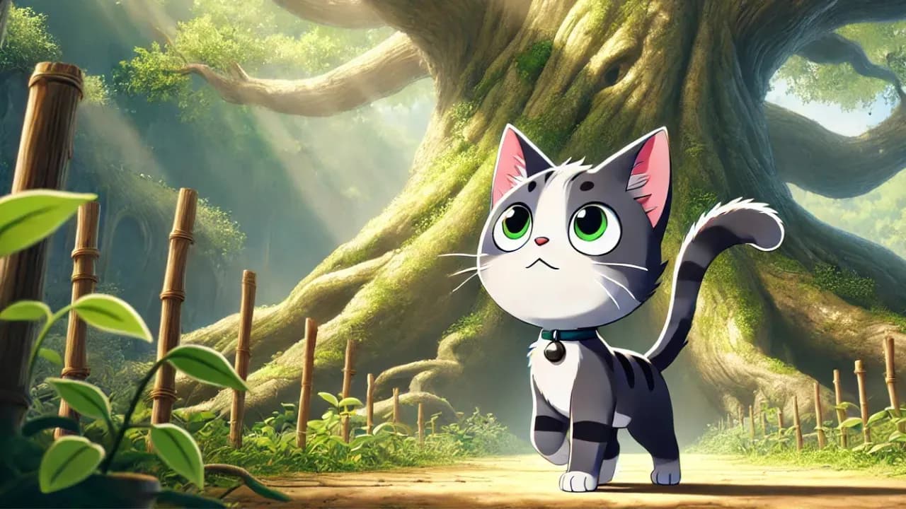 Felix, die Kletterkatze