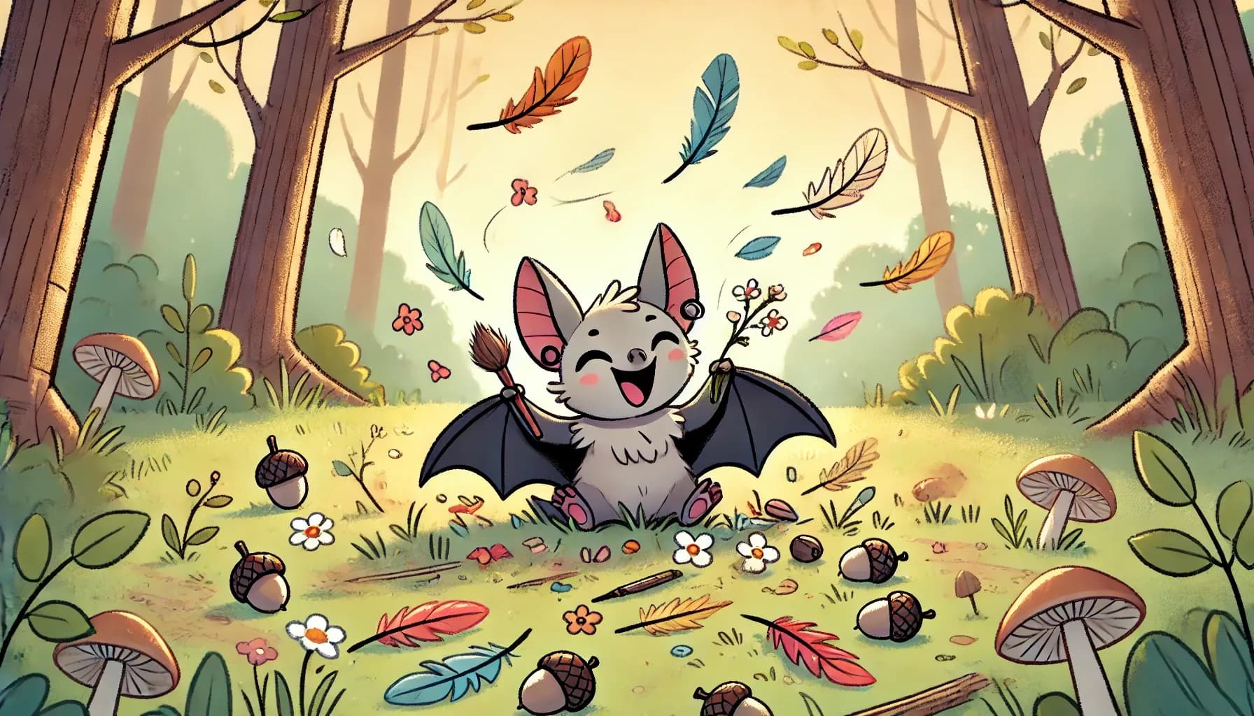Fledermaus Bertolomäus & der Frühling