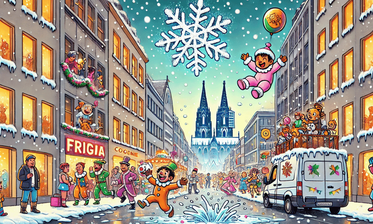 Frida, die Schneeflocke & das Karnevalschaos in Köln