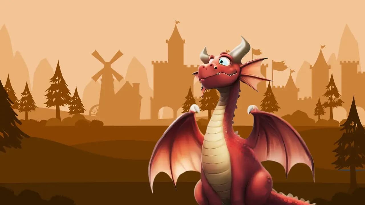 Fritzi, der Drache, will auch mal der Held sein