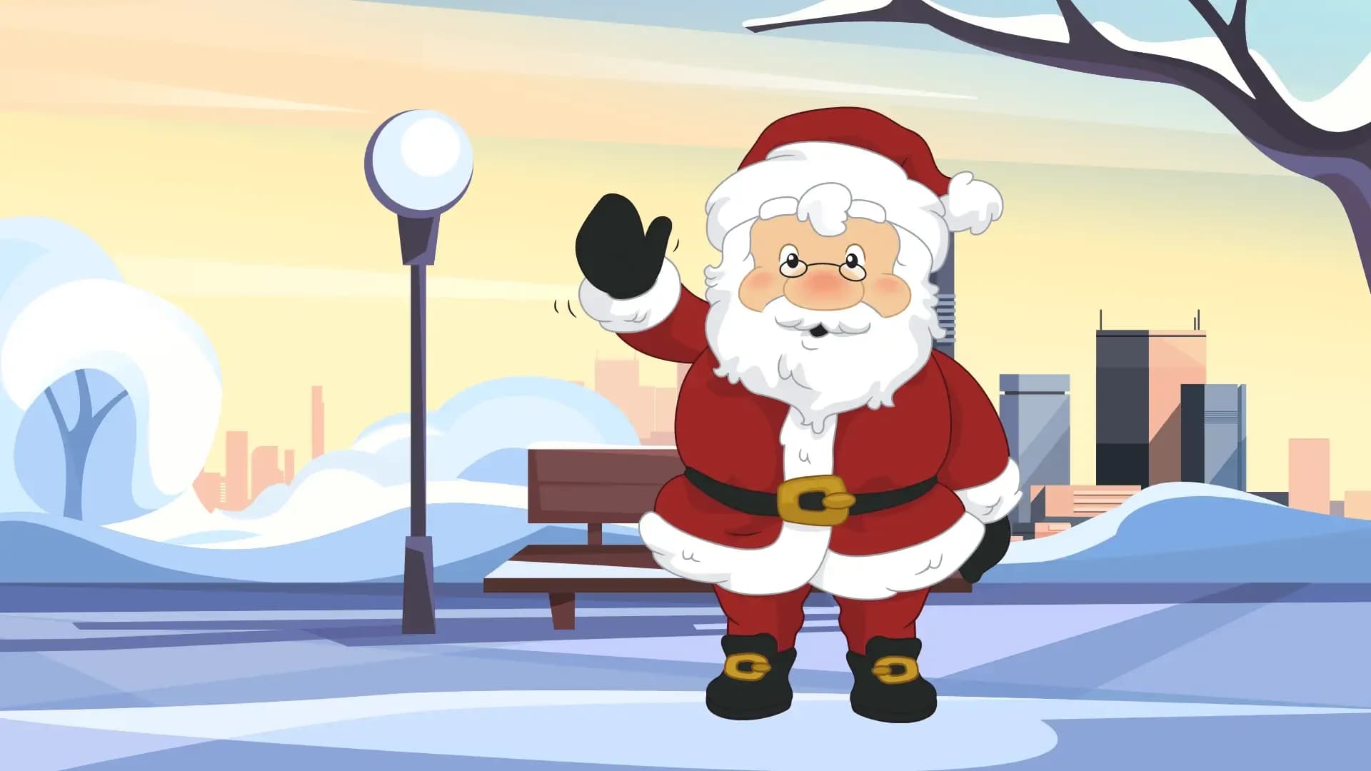 Für einen Tag Weihnachtsmann