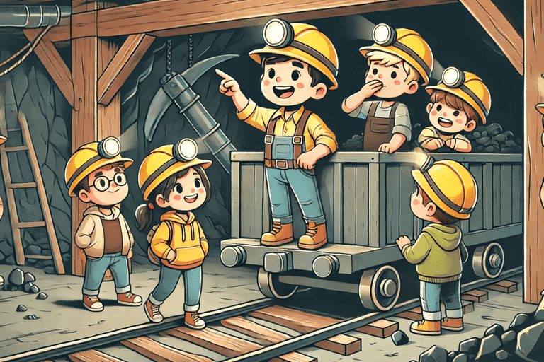 Hinab in die Tiefe – Die Klasse 3A erkundet ein Bergwerk