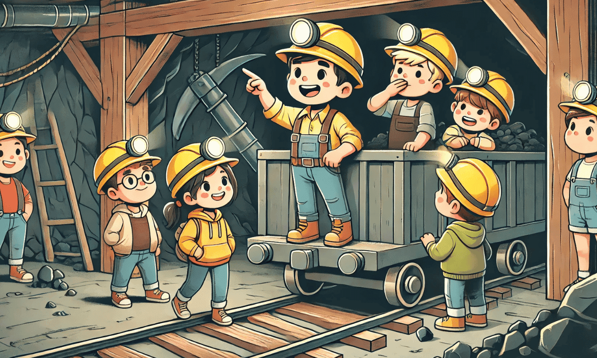 Hinab in die Tiefe – Die Klasse 3A erkundet ein Bergwerk