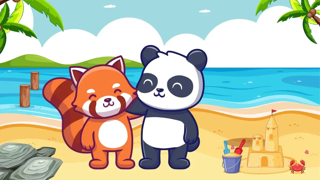 Hugo & Rosa besuchen den Strand