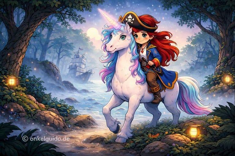 Jana, die Piratenkönigin, das stolze Einhorn & die Insel der leisen Stimmen