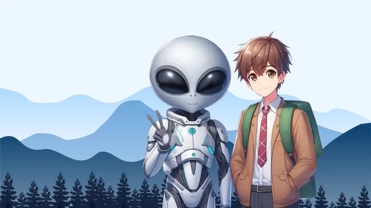 Jonas & das freundliche Alien