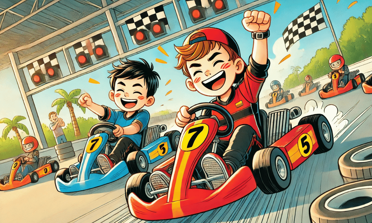 Kai & Sascha – Das große Abenteuer auf der Kartbahn