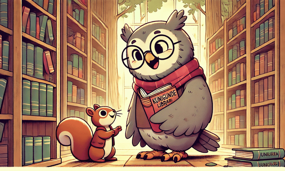 Kunigunde, die strenge Bibliothekseule