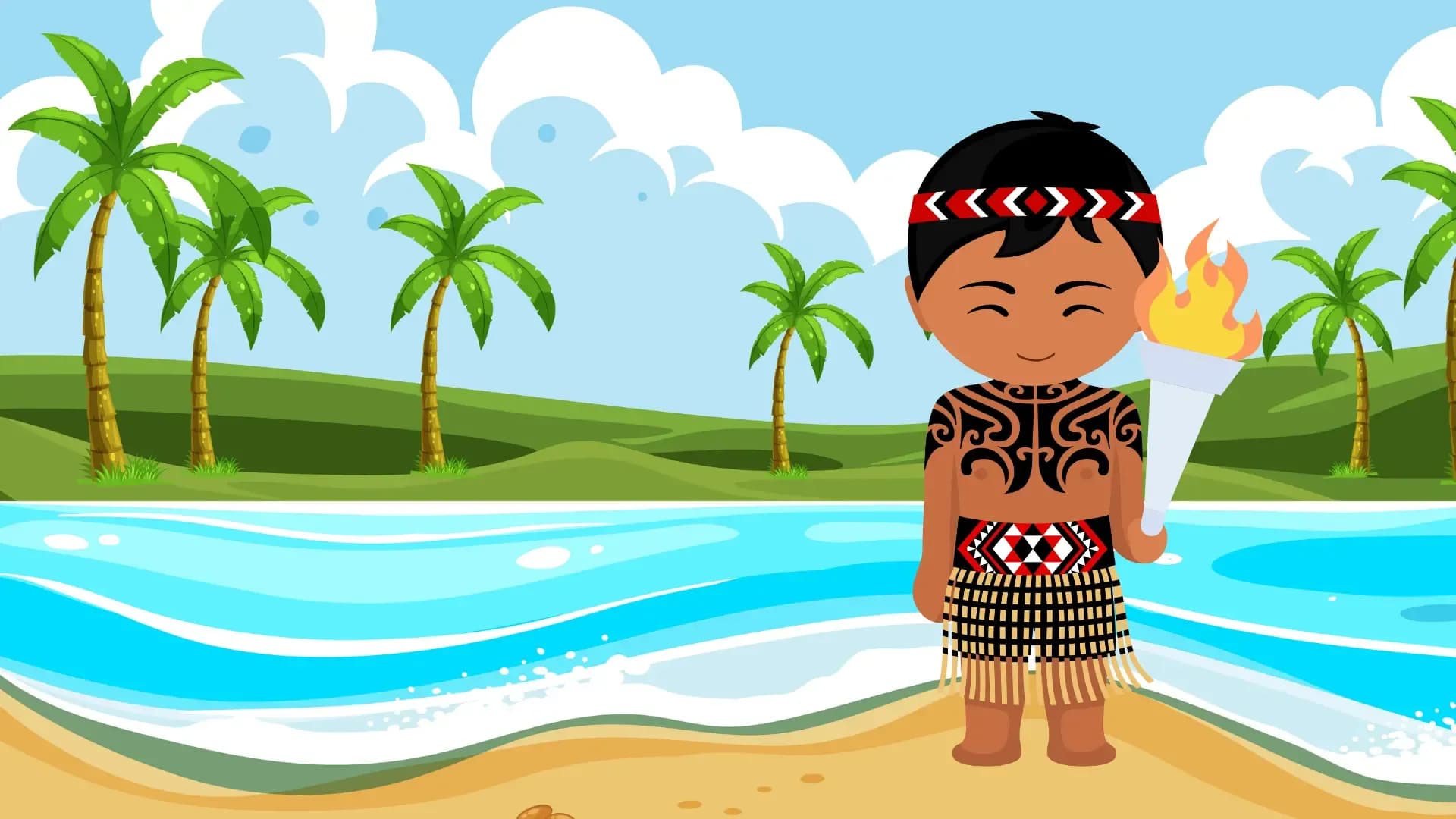 Wie Maui den Menschen das Feuer brachte (Māori-Legende)