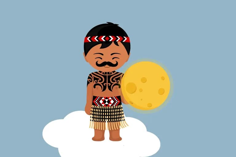 Maui erlebt neue Abenteuer (Māori-Legende)
