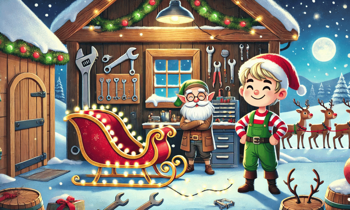 Niklas & der kaputte Weihnachtsschlitten