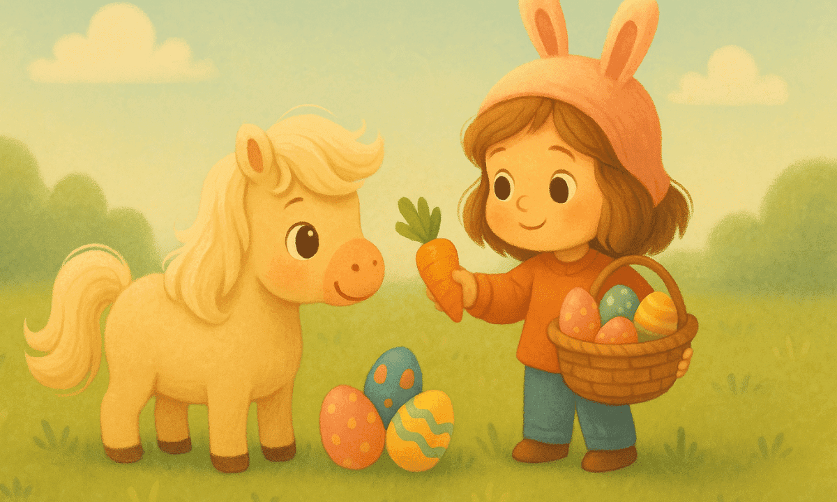 Penelopes erstes Ostern – Ein klitzekleines Pony entdeckt ein großes Fest