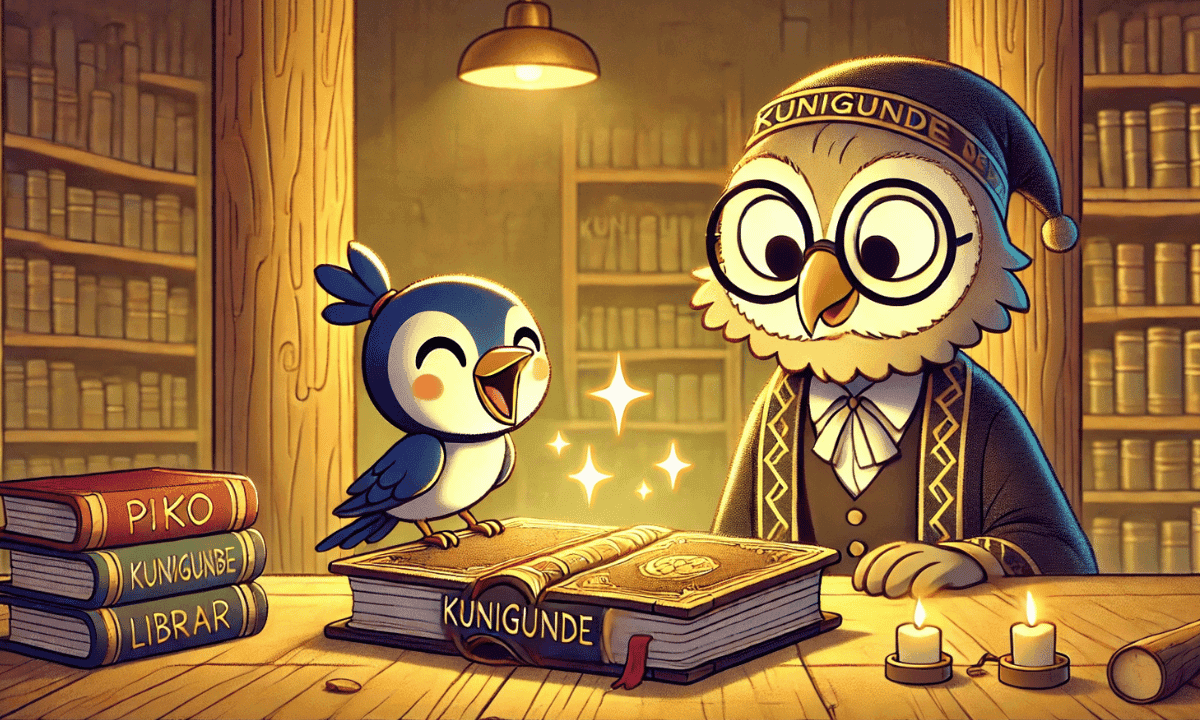 Piko, der kleine Specht & das geheime Buch