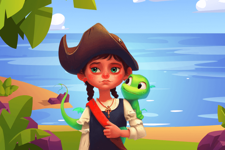 Piratin Lotte & der kleine Drache